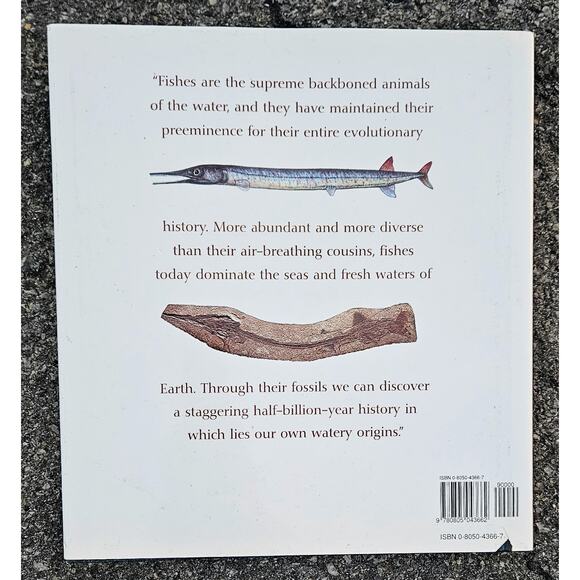Discovering Fossil Fishes Henry Holt Reference Hardcover Book Illustrated DJ - Picture 2 of 5